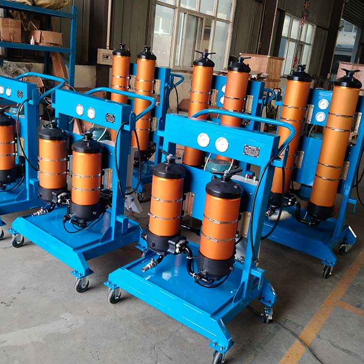 華豫供應油液除雜質雙筒高精密濾油車50&100L／min